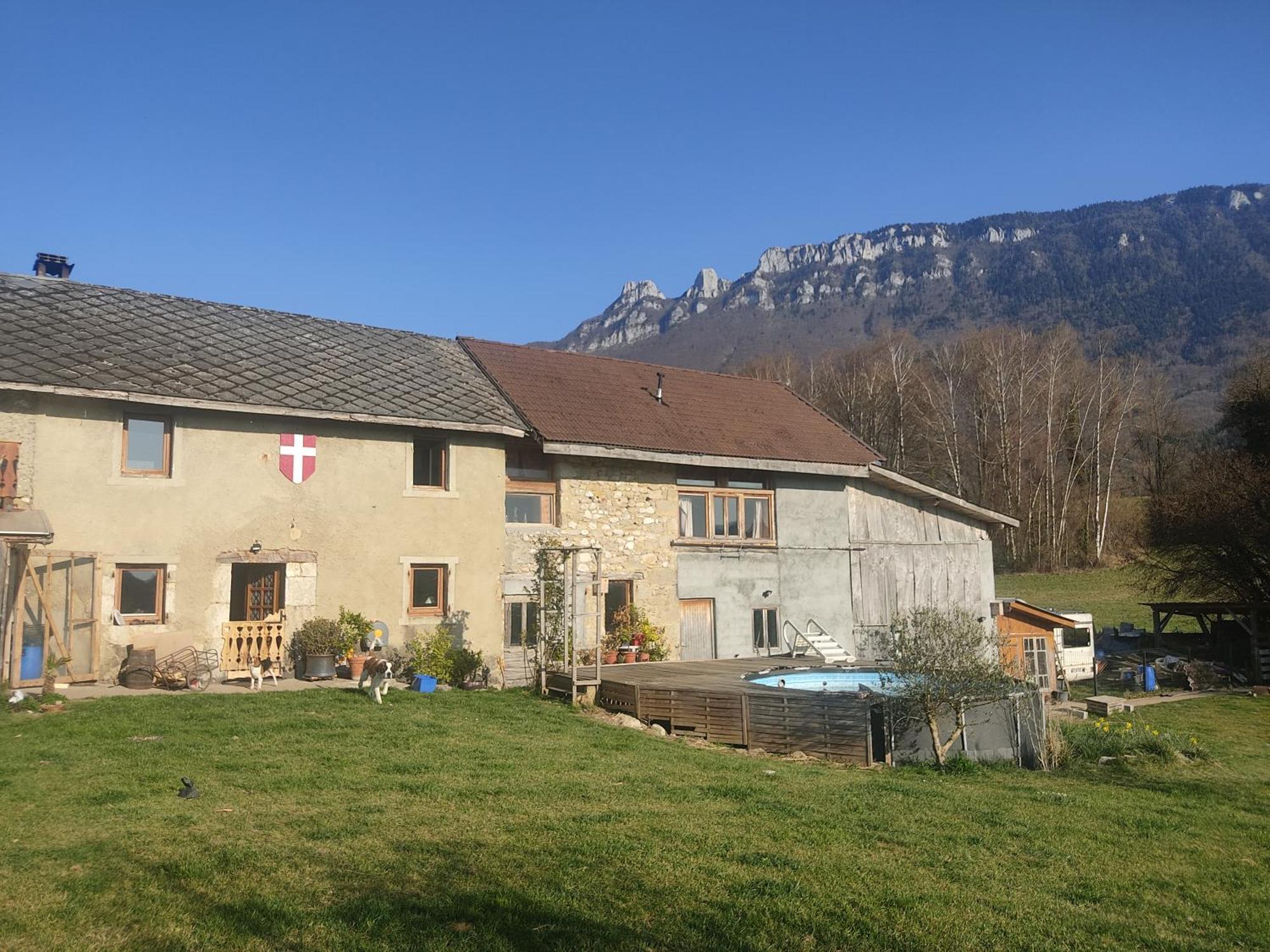 La Chambre Nature Chez Les Garcons Saint-Paul-sur-Yenne Extérieur photo